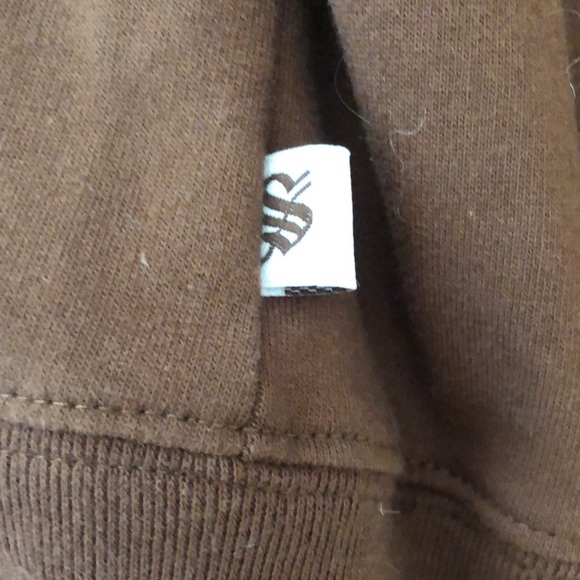 Silverwear brown butterfly front pouch pocket zip up - Picture 11 of 11